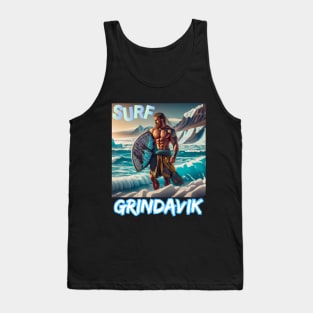 SURF ICELAND GRINDAVIK SURFER Tank Top